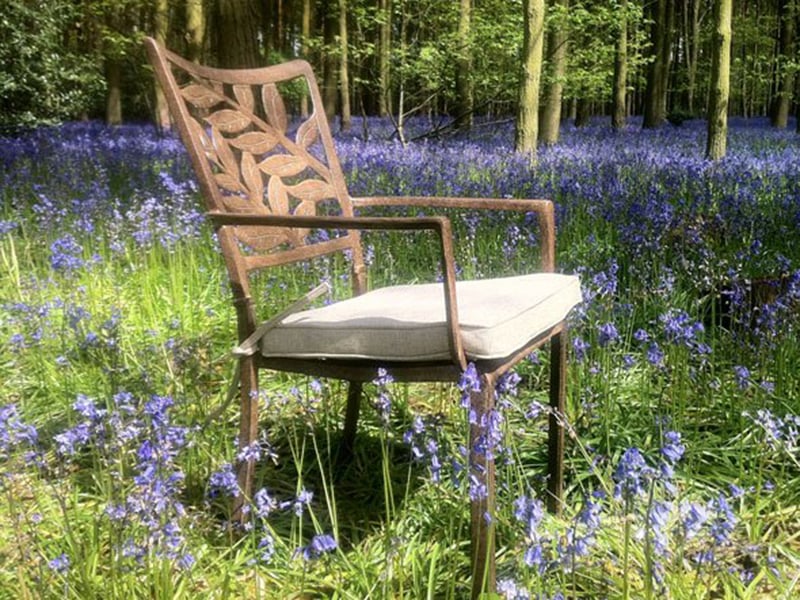 Product photograph of Leaf Dining Chair from The Garden Furniture Centre Ltd