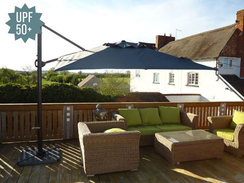 Product photograph of Junior Roma 2 75m Sq Replacement Canopy from The Garden Furniture Centre Ltd