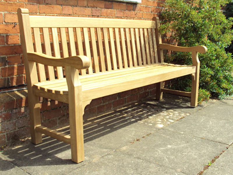 Product photograph of Kensington 1 8m Bench from The Garden Furniture Centre Ltd