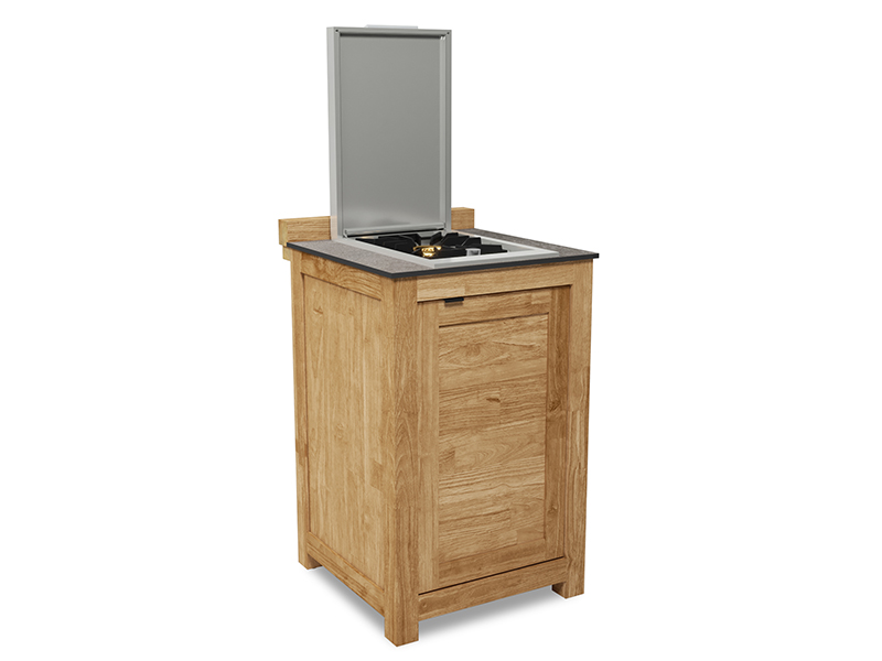 Product photograph of Bari Kitchen Cabinet Unit With Side Burner Cutout from The Garden Furniture Centre Ltd