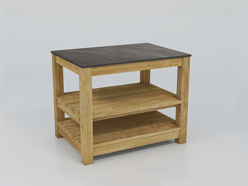 Product photograph of Bari Kitchen Bbq Table Unit from The Garden Furniture Centre Ltd