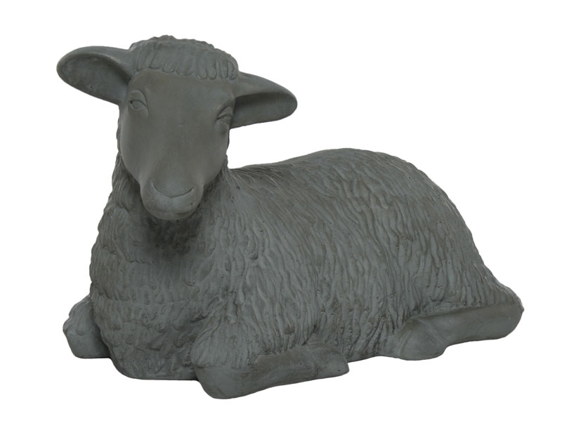 Product photograph of Laying Down Sheep Garden Ornament from The Garden Furniture Centre Ltd