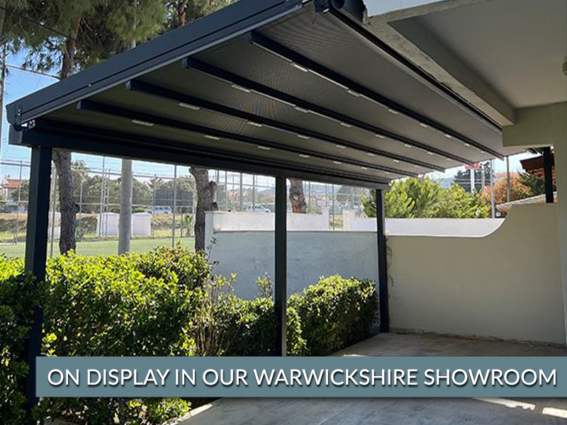 Product photograph of Luna Retractable Awning 5m X 3 5m from The Garden Furniture Centre Ltd