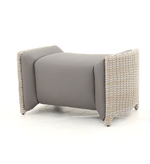 Product photograph of Meteor Footstool from The Garden Furniture Centre Ltd