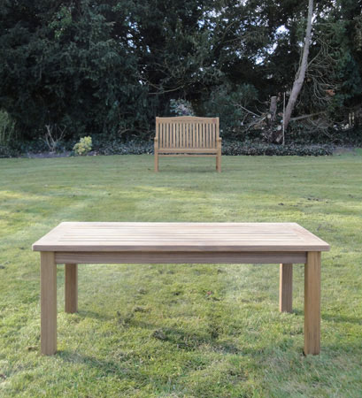 Product photograph of Malvern Coffee Table from The Garden Furniture Centre Ltd