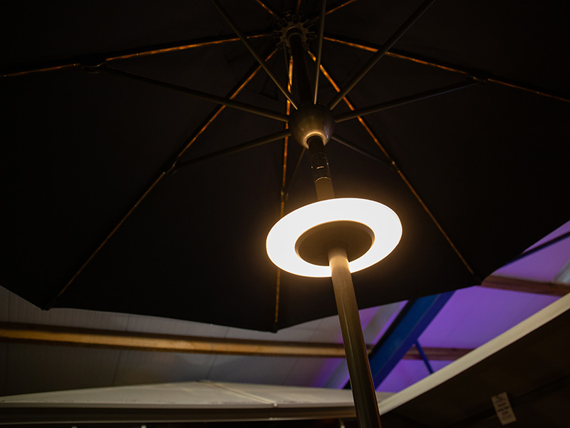 Product photograph of Led Magnetic Parasol Light from The Garden Furniture Centre Ltd