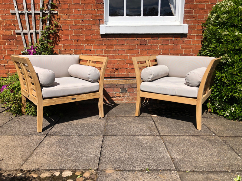 Product photograph of Paris Club Chair Fsc Certified from The Garden Furniture Centre Ltd