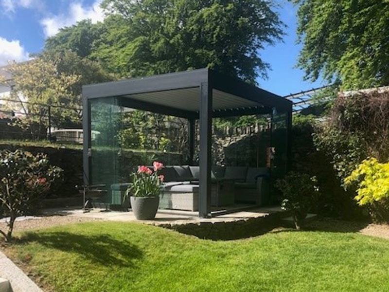 Product photograph of Pergolux 4 X 3m Free Standing Garden Room T5 from The Garden Furniture Centre Ltd