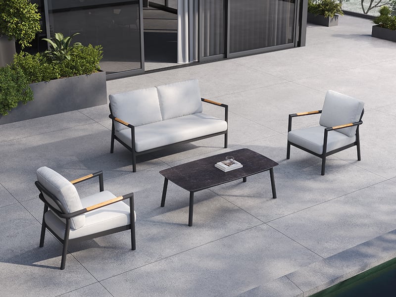 Product photograph of Perth 2 Seater Sofa Set Pre-order from The Garden Furniture Centre Ltd