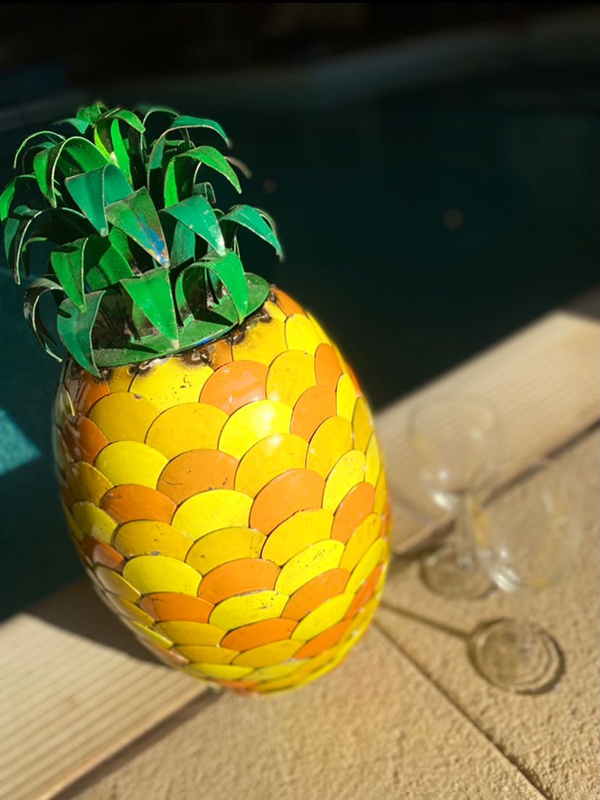 Product photograph of Chilled Pineapple Drinks Cooler from The Garden Furniture Centre Ltd