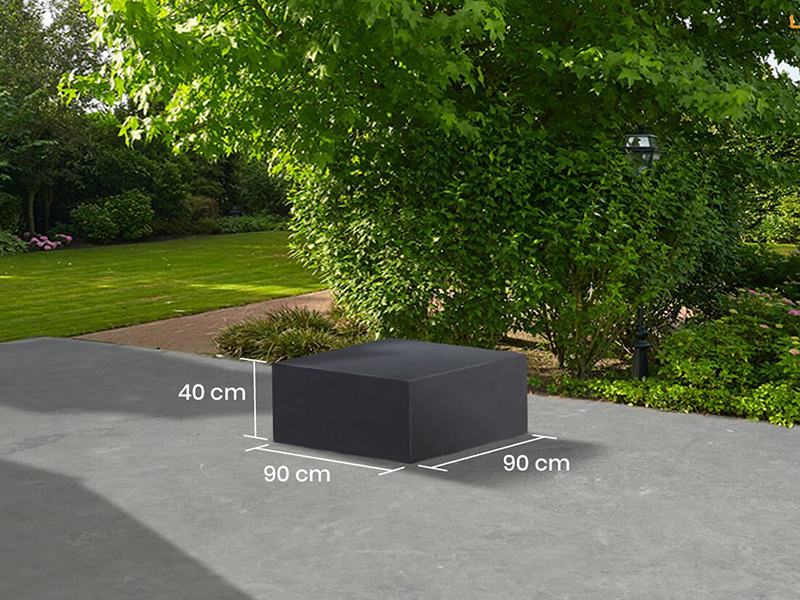 Product photograph of Zeb Square Coffee Table Weather Cover Life Range from The Garden Furniture Centre Ltd