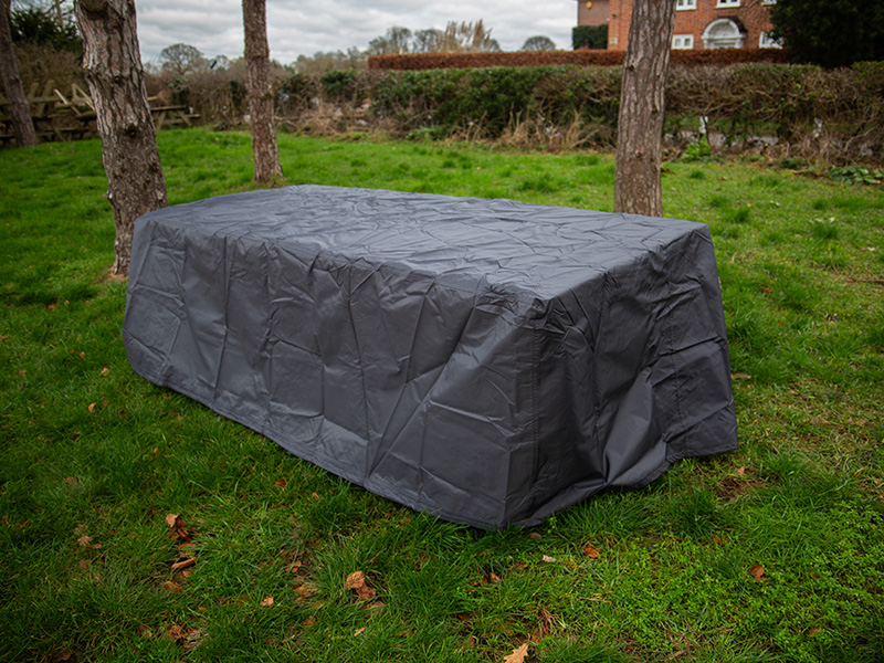Product photograph of Breathable Rectangular Table Weather Cover Large from The Garden Furniture Centre Ltd