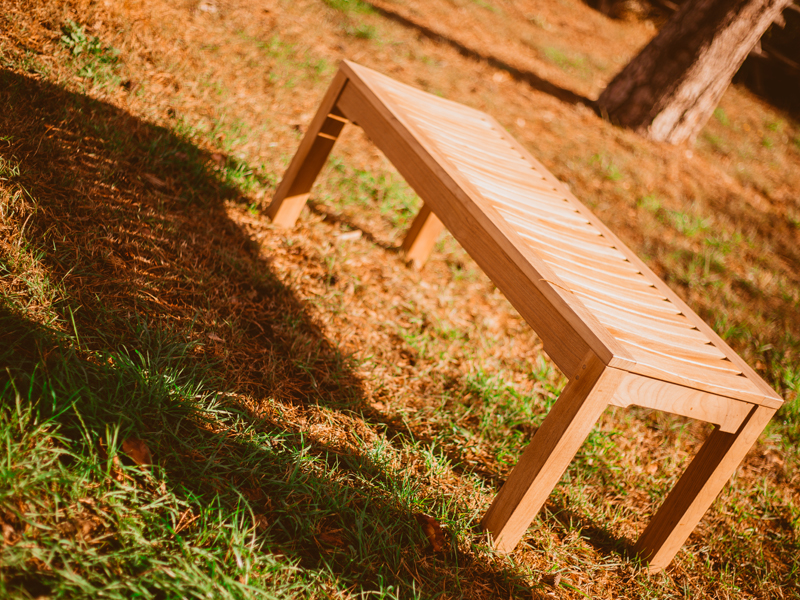 Product photograph of Backless Bench - 120cm from The Garden Furniture Centre Ltd