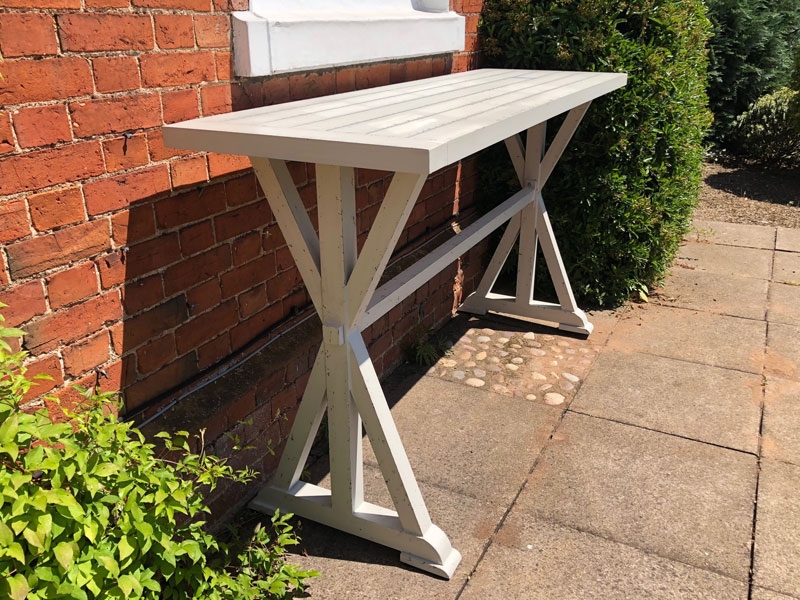 Product photograph of Retro Bar Table from The Garden Furniture Centre Ltd