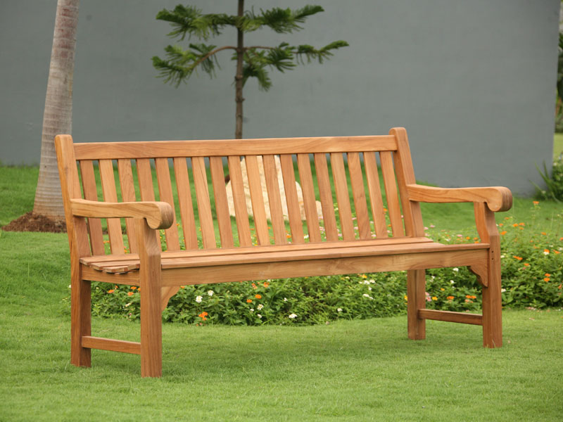 Product photograph of Richmond Bench 1 8m from The Garden Furniture Centre Ltd