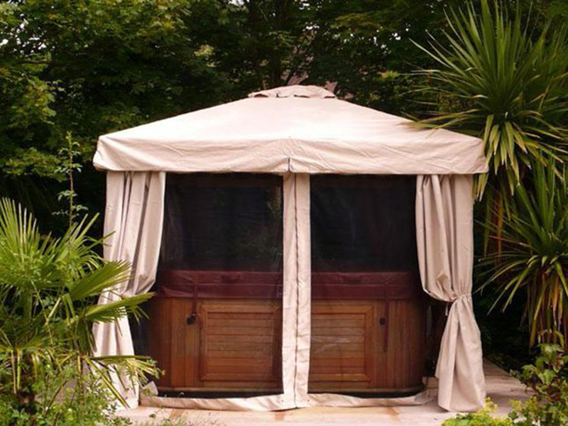Product photograph of Replacement 3m X 3m Riviera Gazebo Canopy Canopy Only from The Garden Furniture Centre Ltd