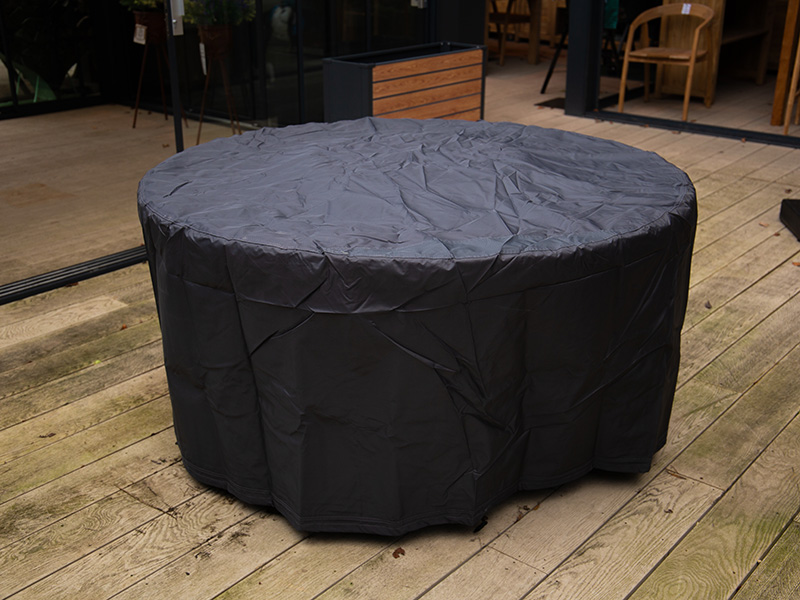 Product photograph of Breathable Round Table Weather Cover Medium from The Garden Furniture Centre Ltd