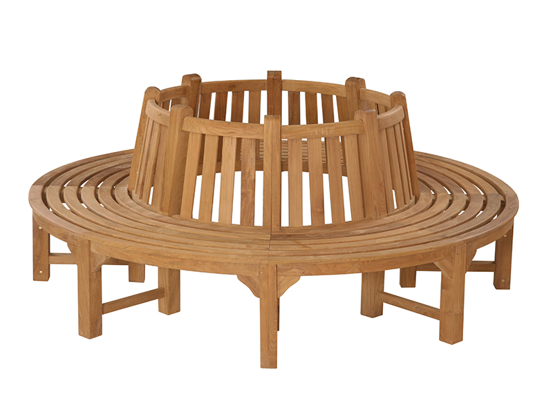 Product photograph of Small Circular Tree Bench Pre-order from The Garden Furniture Centre Ltd
