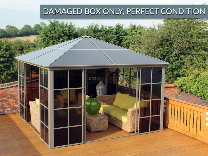 Product photograph of Four Seasons Screen House 3 65m X 3 65m - Damaged Box from The Garden Furniture Centre Ltd