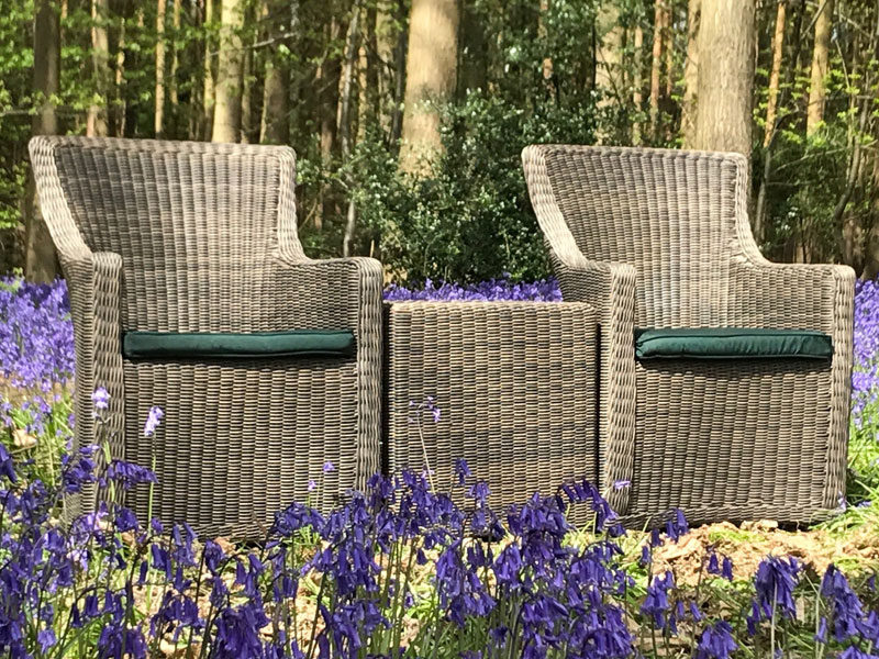 Product photograph of Seville Duo Set from The Garden Furniture Centre Ltd