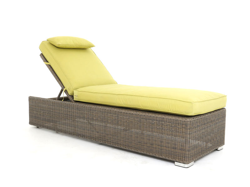Product photograph of Seville Sun Lounger from The Garden Furniture Centre Ltd