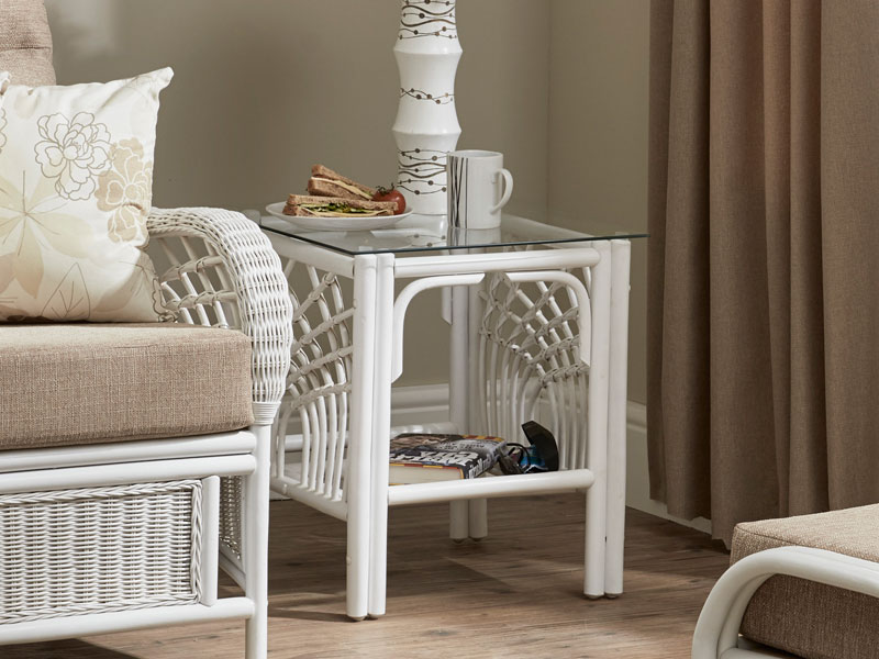Product photograph of Sherbourne Side Table from The Garden Furniture Centre Ltd