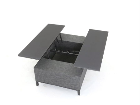 Product photograph of Sicilie Coffee Table Anthracite Frame from The Garden Furniture Centre Ltd