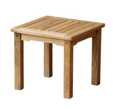 Product photograph of Westminster Teak Side Table Pre-order from The Garden Furniture Centre Ltd