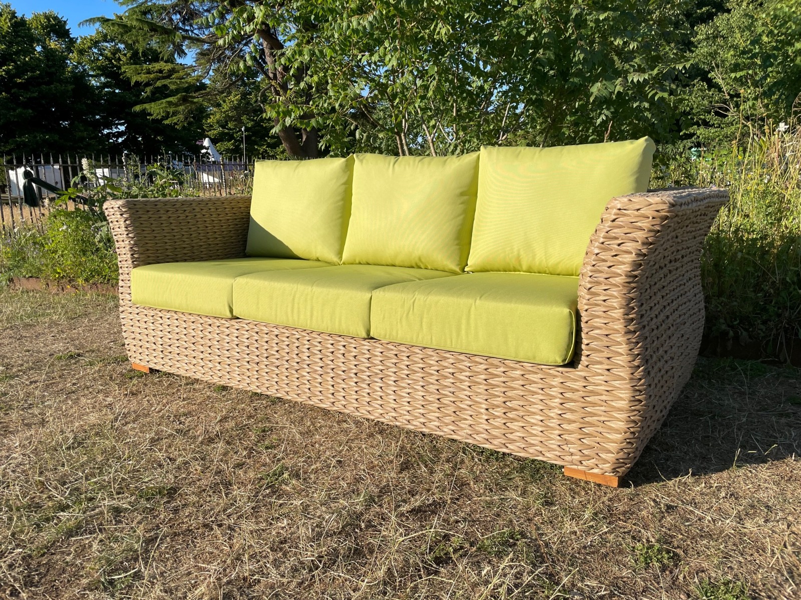 Product photograph of Montana 3 Seater Sofa - Outdoor from The Garden Furniture Centre Ltd