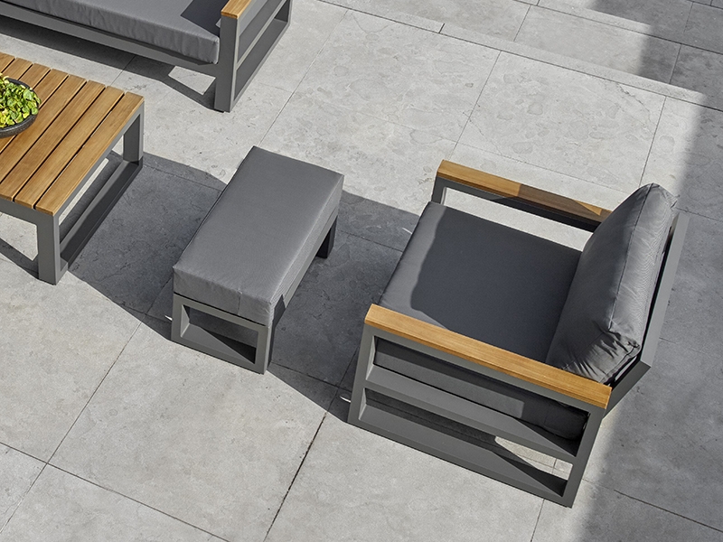 Product photograph of Soho Footstool Life Range from The Garden Furniture Centre Ltd