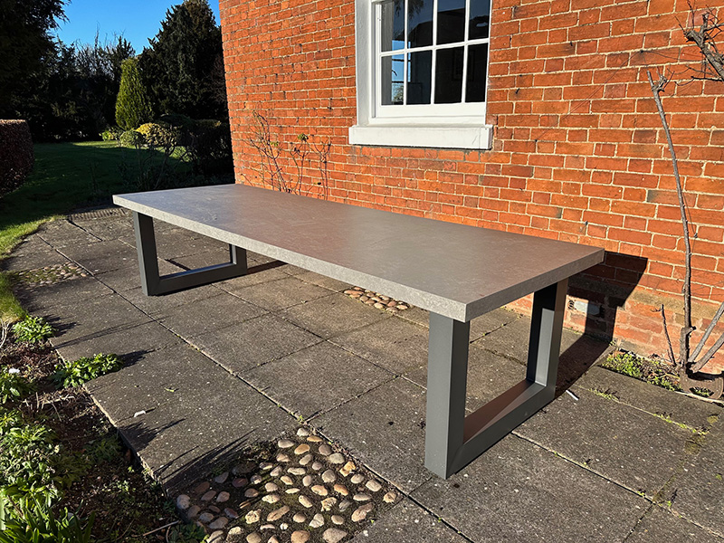 Product photograph of Stelvio Ceramic 3m Dining Table Life Range Ex Display from The Garden Furniture Centre Ltd