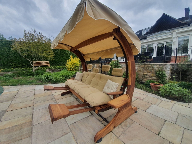 Product photograph of Summer Dream Swing Seat - 4 Seater from The Garden Furniture Centre Ltd