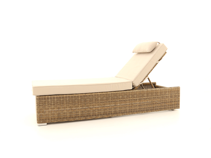 Product photograph of Willow Sun Lounger from The Garden Furniture Centre Ltd