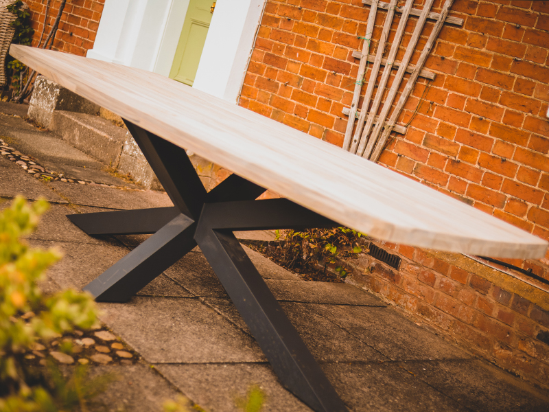 Product photograph of Timor Oval Dining Table 2 6 Life Range from The Garden Furniture Centre Ltd