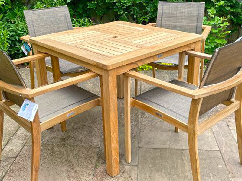 Product photograph of Windsor 1 2m Table Fsc Certified from The Garden Furniture Centre Ltd