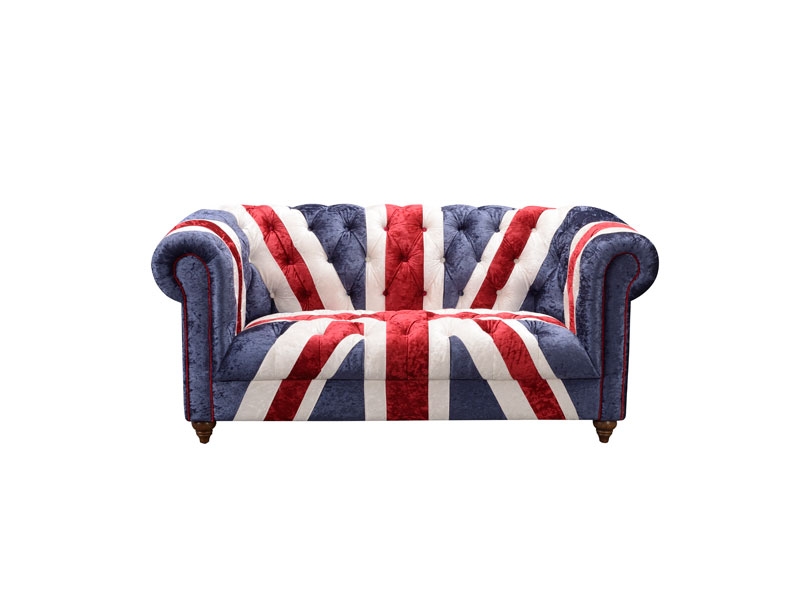 Product photograph of Union Jack Two Seater Sofa from The Garden Furniture Centre Ltd