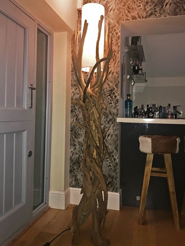 Product photograph of Villa Floor Lamp from The Garden Furniture Centre Ltd