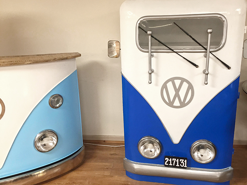 Product photograph of Indian Vw Bus Storage Cabinet from The Garden Furniture Centre Ltd