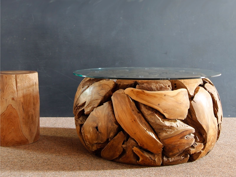 Product photograph of Xilon Root Coffee Table from The Garden Furniture Centre Ltd