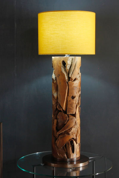 Product photograph of Xilon Pipe Table Lamp from The Garden Furniture Centre Ltd