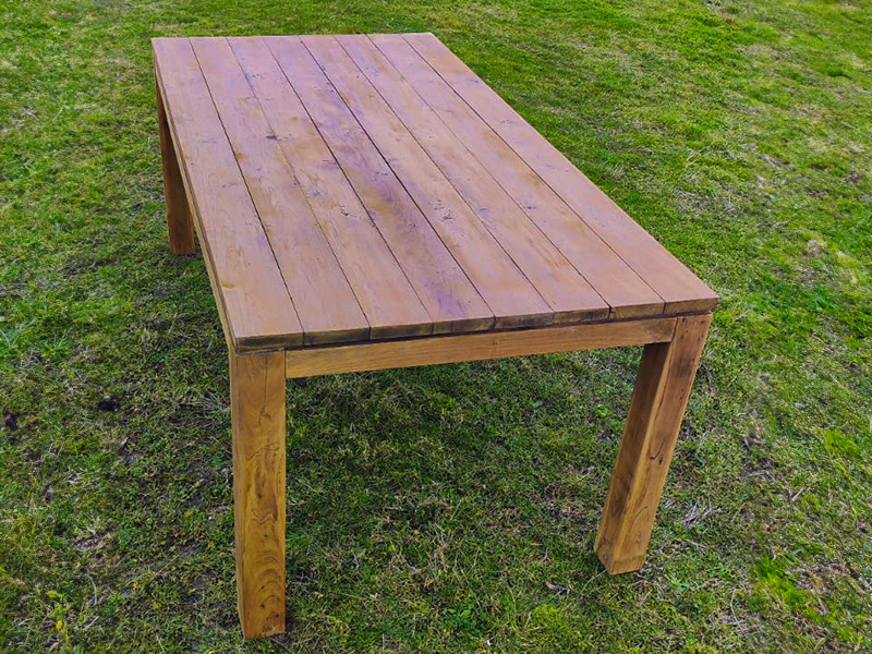 Product photograph of York 2m Table Kk002 Refurbished from The Garden Furniture Centre Ltd