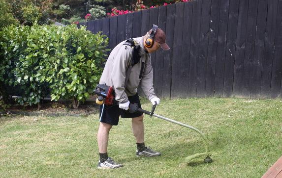 Mowing the Lawn is one of the first gardening jobs