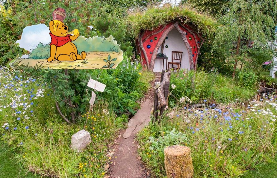 winnie the pooh garden