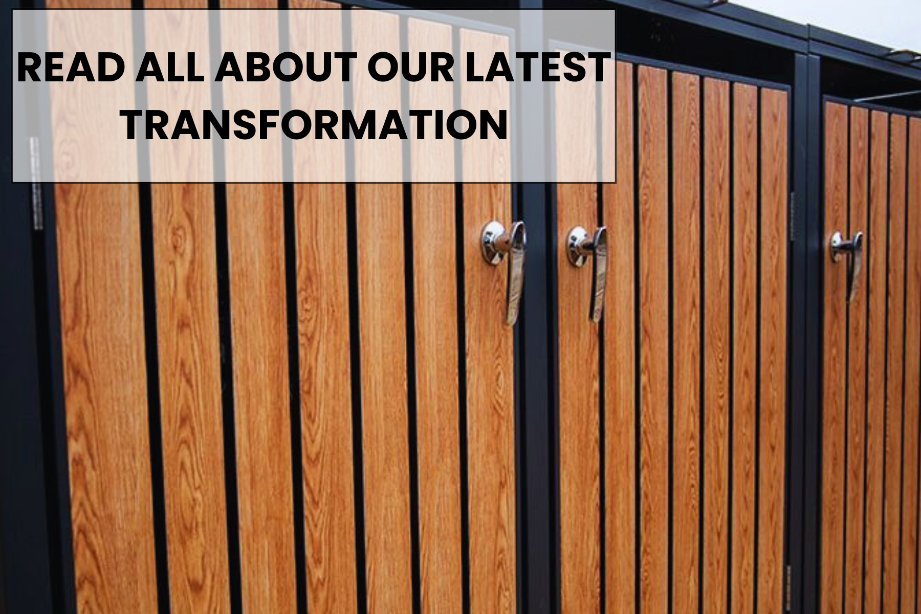 Read all about our latest outdoor transformation!